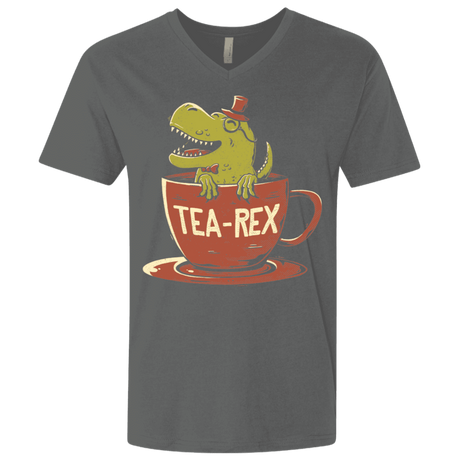 T-Shirts Heavy Metal / X-Small Tea-Rex Men's Premium V-Neck