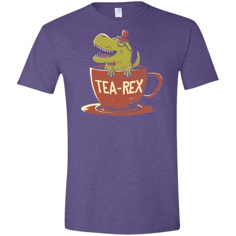 T-Shirts Heather Purple / S Tea-Rex Men's Semi-Fitted Softstyle