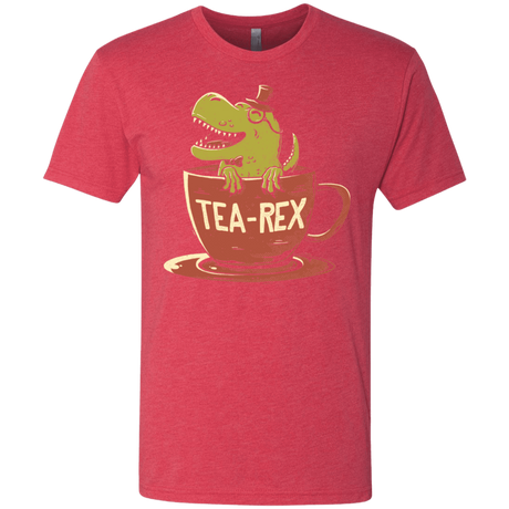 T-Shirts Vintage Red / S Tea-Rex Men's Triblend T-Shirt