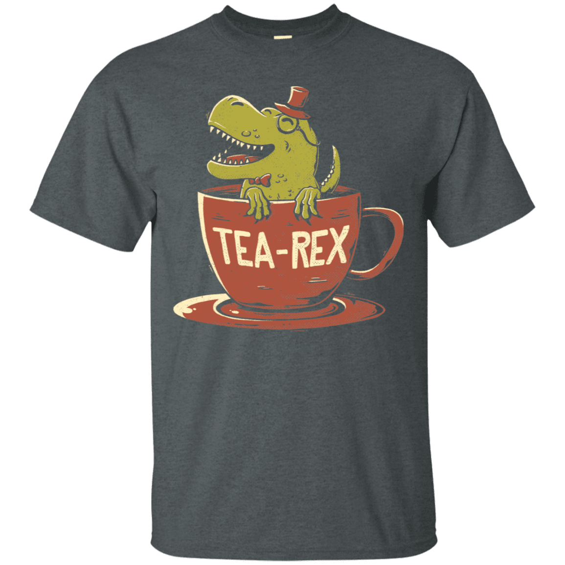 T-Shirts Dark Heather / S Tea-Rex T-Shirt