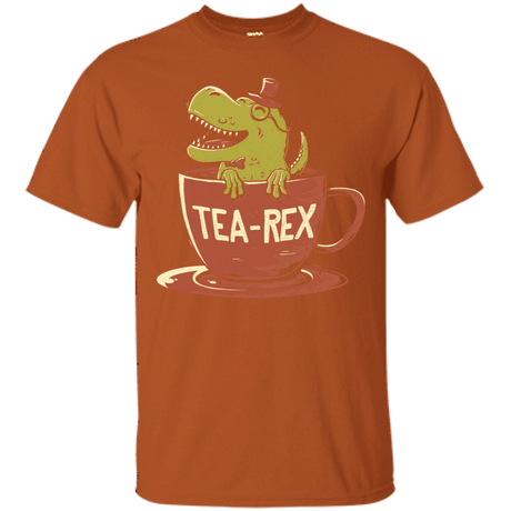 T-Shirts Texas Orange / S Tea-Rex T-Shirt