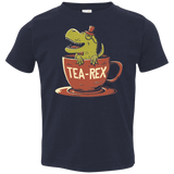 T-Shirts Navy / 2T Tea-Rex Toddler Premium T-Shirt