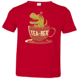 T-Shirts Red / 2T Tea-Rex Toddler Premium T-Shirt