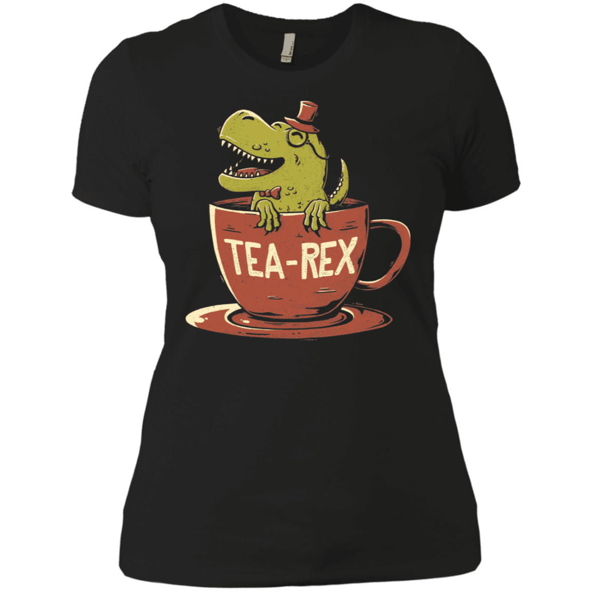 T-Shirts Black / X-Small Tea-Rex Women's Premium T-Shirt