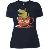 T-Shirts Midnight Navy / X-Small Tea-Rex Women's Premium T-Shirt