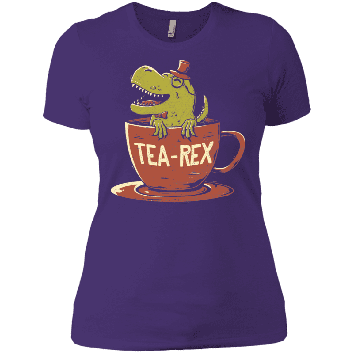 T-Shirts Purple Rush/ / X-Small Tea-Rex Women's Premium T-Shirt