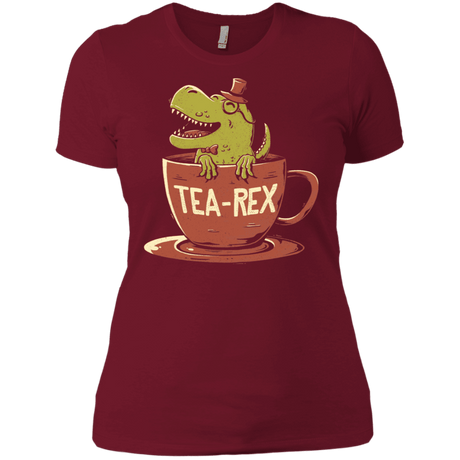 T-Shirts Scarlet / S Tea-Rex Women's Premium T-Shirt