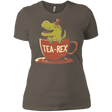 T-Shirts Warm Grey / X-Small Tea-Rex Women's Premium T-Shirt