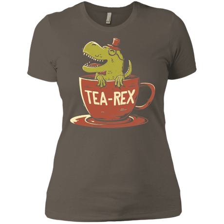 T-Shirts Warm Grey / X-Small Tea-Rex Women's Premium T-Shirt