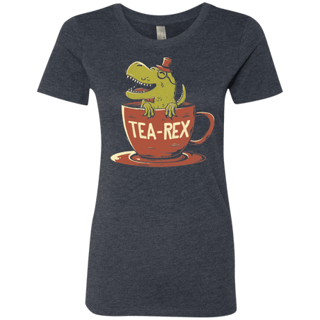 T-Shirts Vintage Navy / S Tea-Rex Women's Triblend T-Shirt
