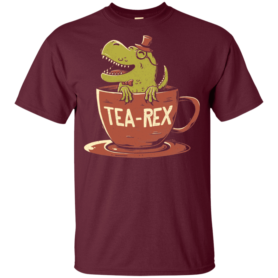 T-Shirts Maroon / YXS Tea-Rex Youth T-Shirt