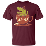 T-Shirts Maroon / YXS Tea-Rex Youth T-Shirt