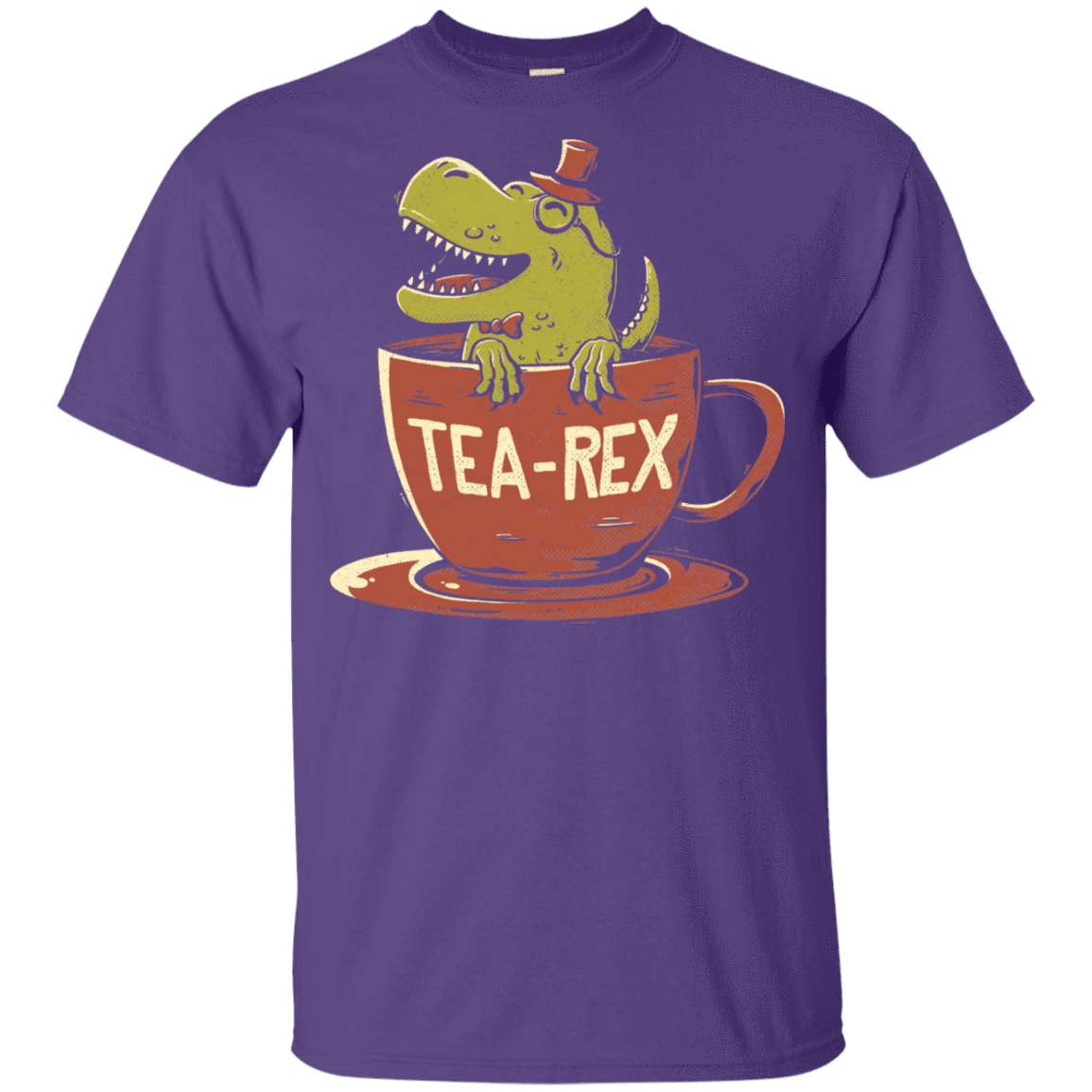 T-Shirts Purple / YXS Tea-Rex Youth T-Shirt