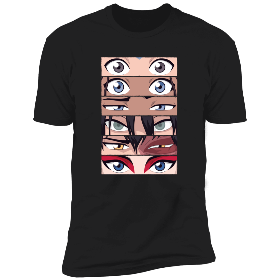 T-Shirts Black / X-Small Team Avatar Eyes Men's Premium T-Shirt