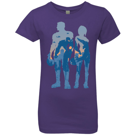 T-Shirts Purple Rush / YXS Team danger Girls Premium T-Shirt