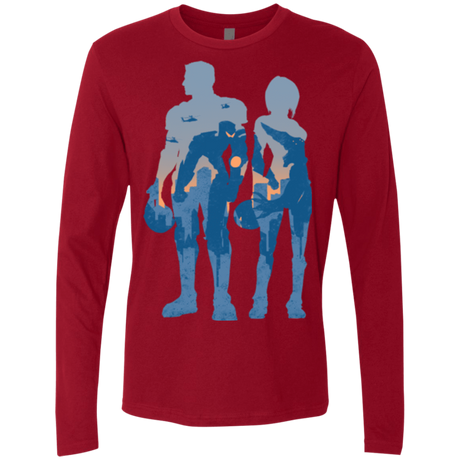 T-Shirts Cardinal / Small Team danger Men's Premium Long Sleeve
