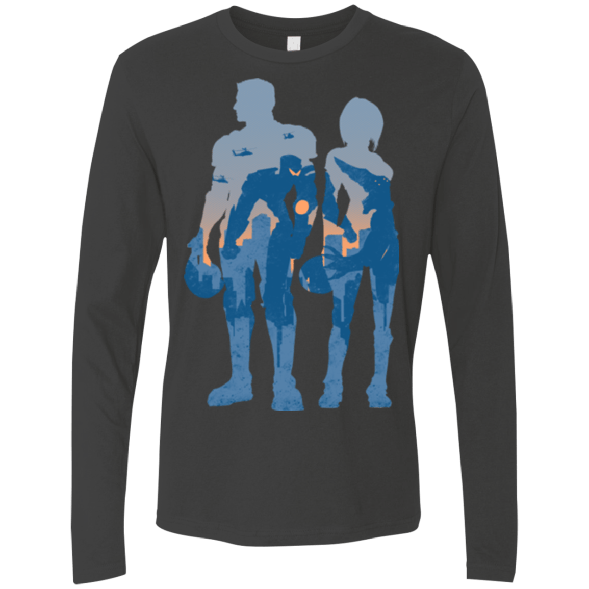 T-Shirts Heavy Metal / Small Team danger Men's Premium Long Sleeve