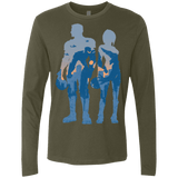 T-Shirts Military Green / Small Team danger Men's Premium Long Sleeve