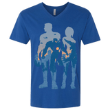 T-Shirts Royal / X-Small Team danger Men's Premium V-Neck