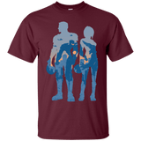 T-Shirts Maroon / Small Team danger T-Shirt