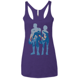 T-Shirts Purple / X-Small Team danger Women's Triblend Racerback Tank