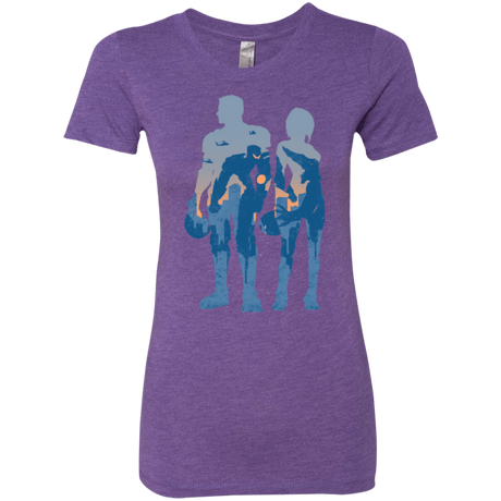 T-Shirts Purple Rush / Small Team danger Women's Triblend T-Shirt