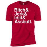 T-Shirts Red / YXS Team Free Will Helvetica Boys Premium T-Shirt