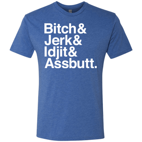 T-Shirts Vintage Royal / Small Team Free Will Helvetica Men's Triblend T-Shirt