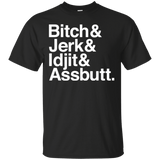 T-Shirts Black / Small Team Free Will Helvetica T-Shirt