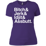 T-Shirts Purple / X-Small Team Free Will Helvetica Women's Premium T-Shirt