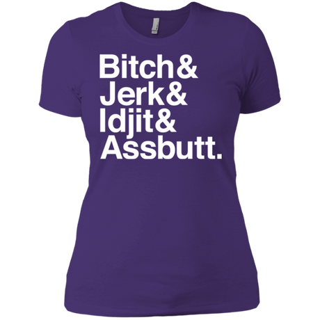 T-Shirts Purple / X-Small Team Free Will Helvetica Women's Premium T-Shirt