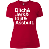 T-Shirts Red / X-Small Team Free Will Helvetica Women's Premium T-Shirt