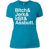 T-Shirts Turquoise / X-Small Team Free Will Helvetica Women's Premium T-Shirt