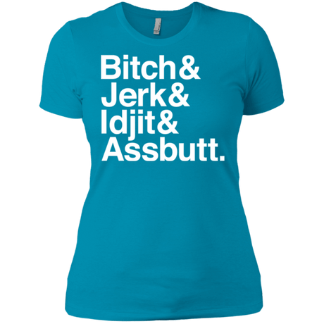T-Shirts Turquoise / X-Small Team Free Will Helvetica Women's Premium T-Shirt