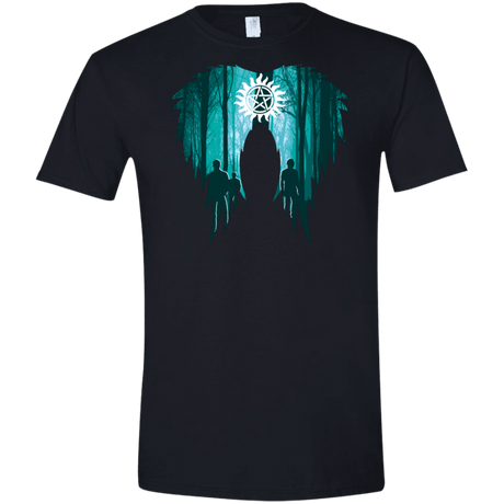 T-Shirts Black / X-Small Team Free Will Men's Semi-Fitted Softstyle