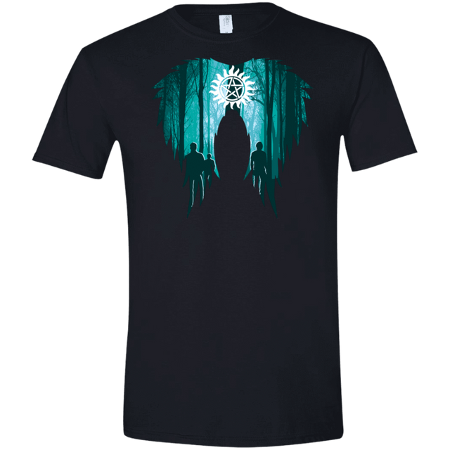 T-Shirts Black / X-Small Team Free Will Men's Semi-Fitted Softstyle