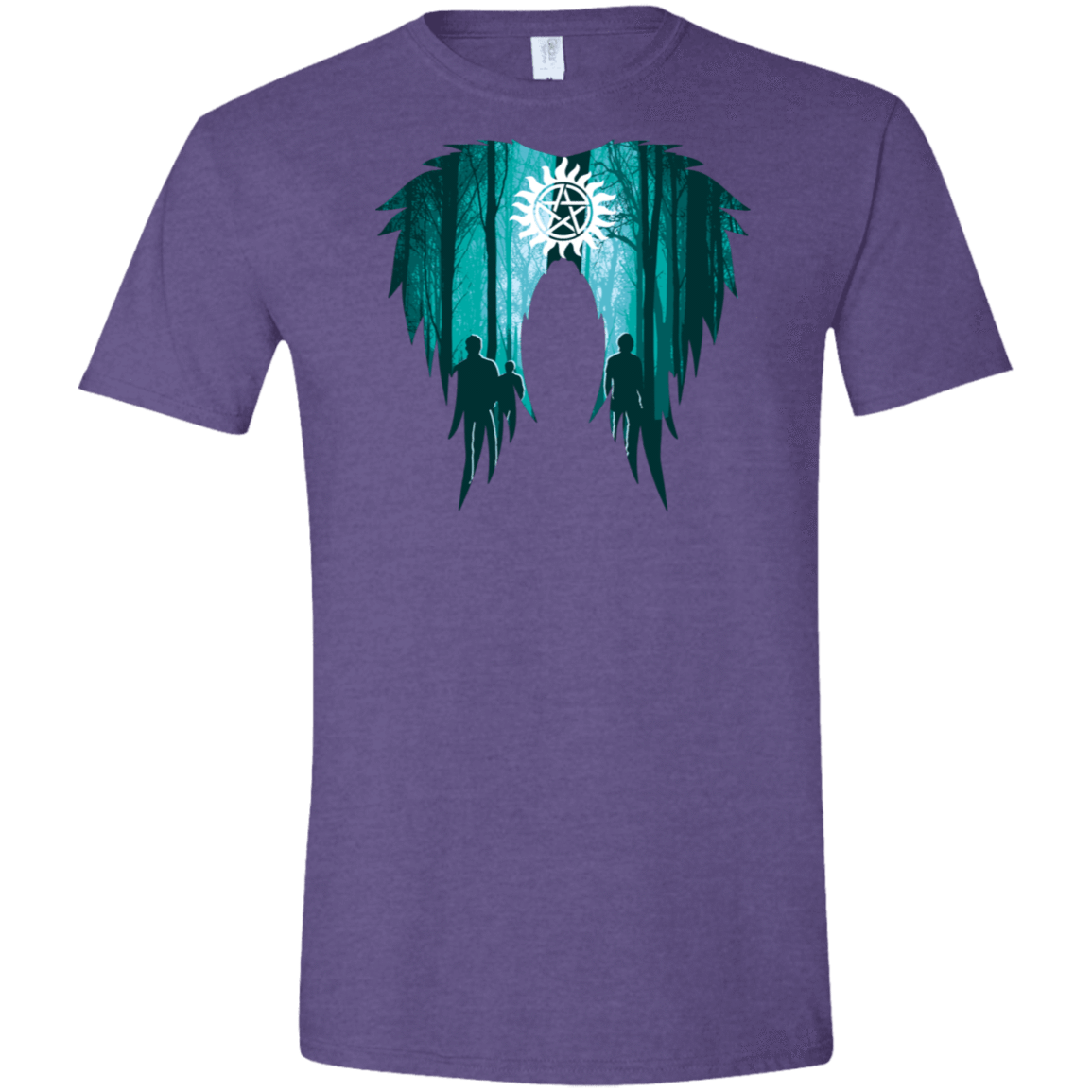 T-Shirts Heather Purple / S Team Free Will Men's Semi-Fitted Softstyle