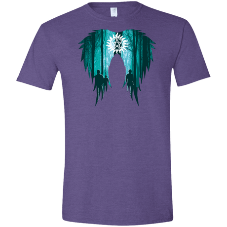 T-Shirts Heather Purple / S Team Free Will Men's Semi-Fitted Softstyle