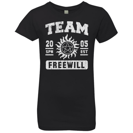 T-Shirts Black / YXS Team Freewill Girls Premium T-Shirt