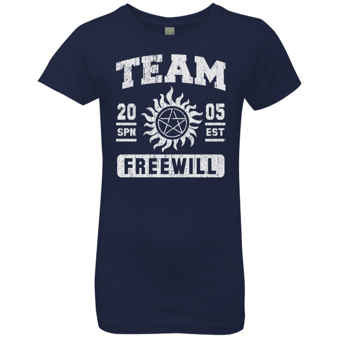 T-Shirts Midnight Navy / YXS Team Freewill Girls Premium T-Shirt