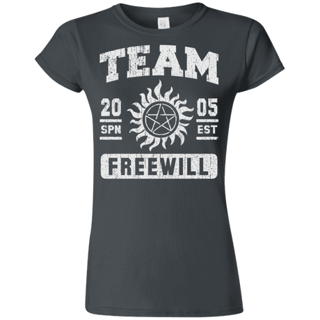 T-Shirts Charcoal / S Team Freewill Junior Slimmer-Fit T-Shirt