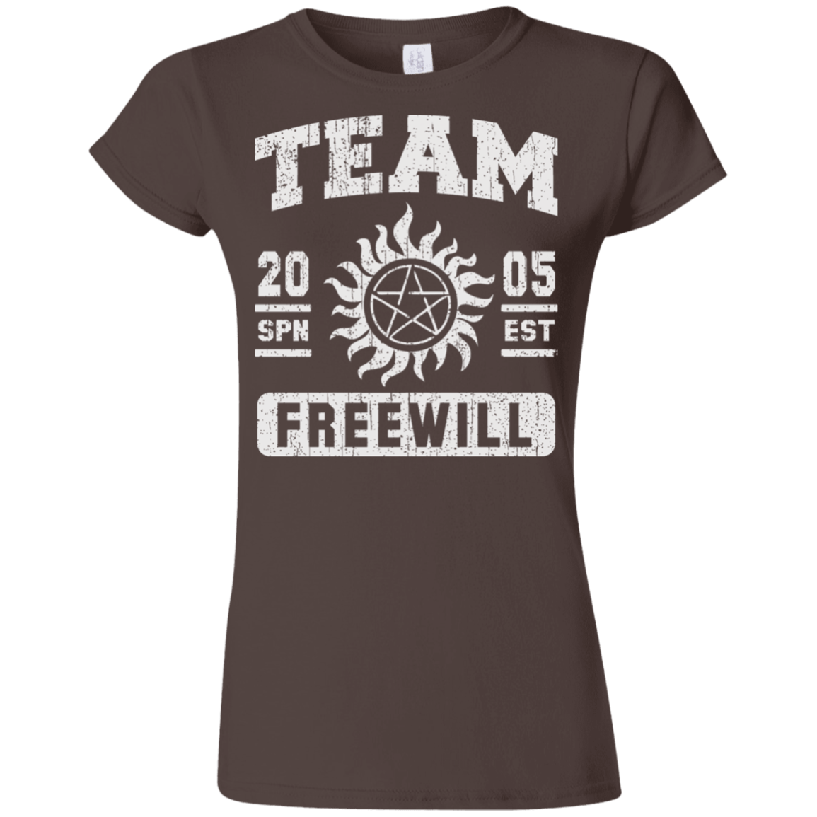 T-Shirts Dark Chocolate / S Team Freewill Junior Slimmer-Fit T-Shirt