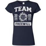 T-Shirts Navy / S Team Freewill Junior Slimmer-Fit T-Shirt