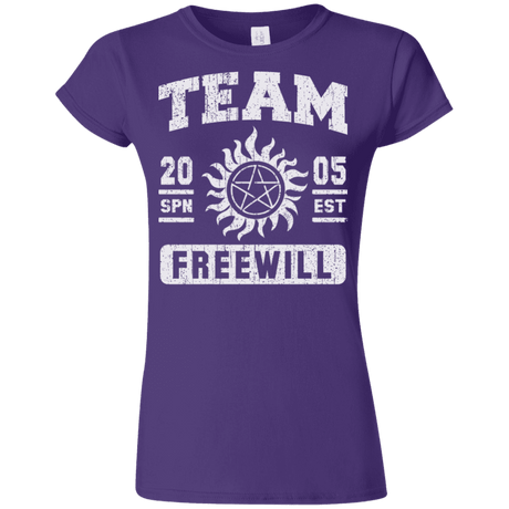 T-Shirts Purple / S Team Freewill Junior Slimmer-Fit T-Shirt