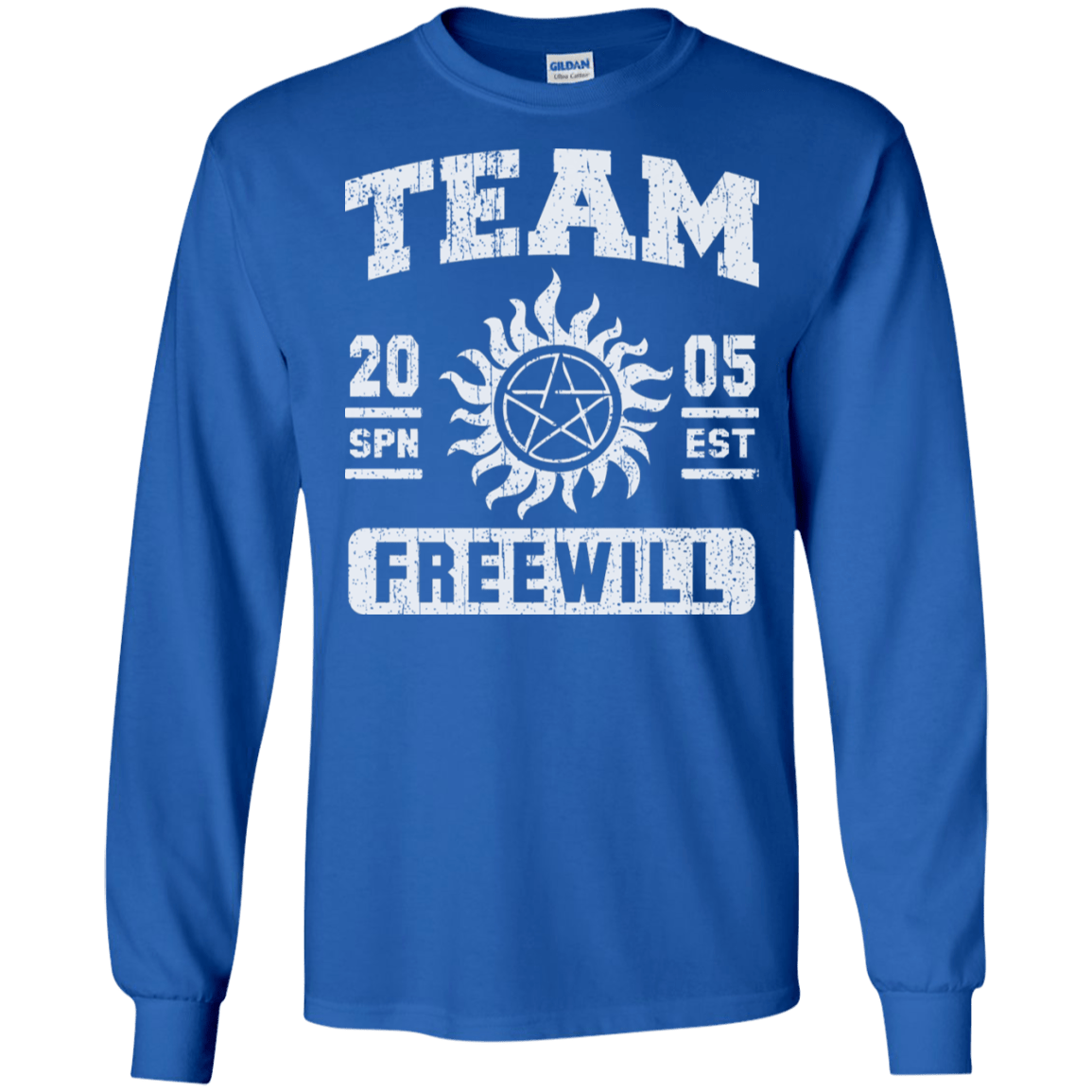 T-Shirts Royal / S Team Freewill Men's Long Sleeve T-Shirt