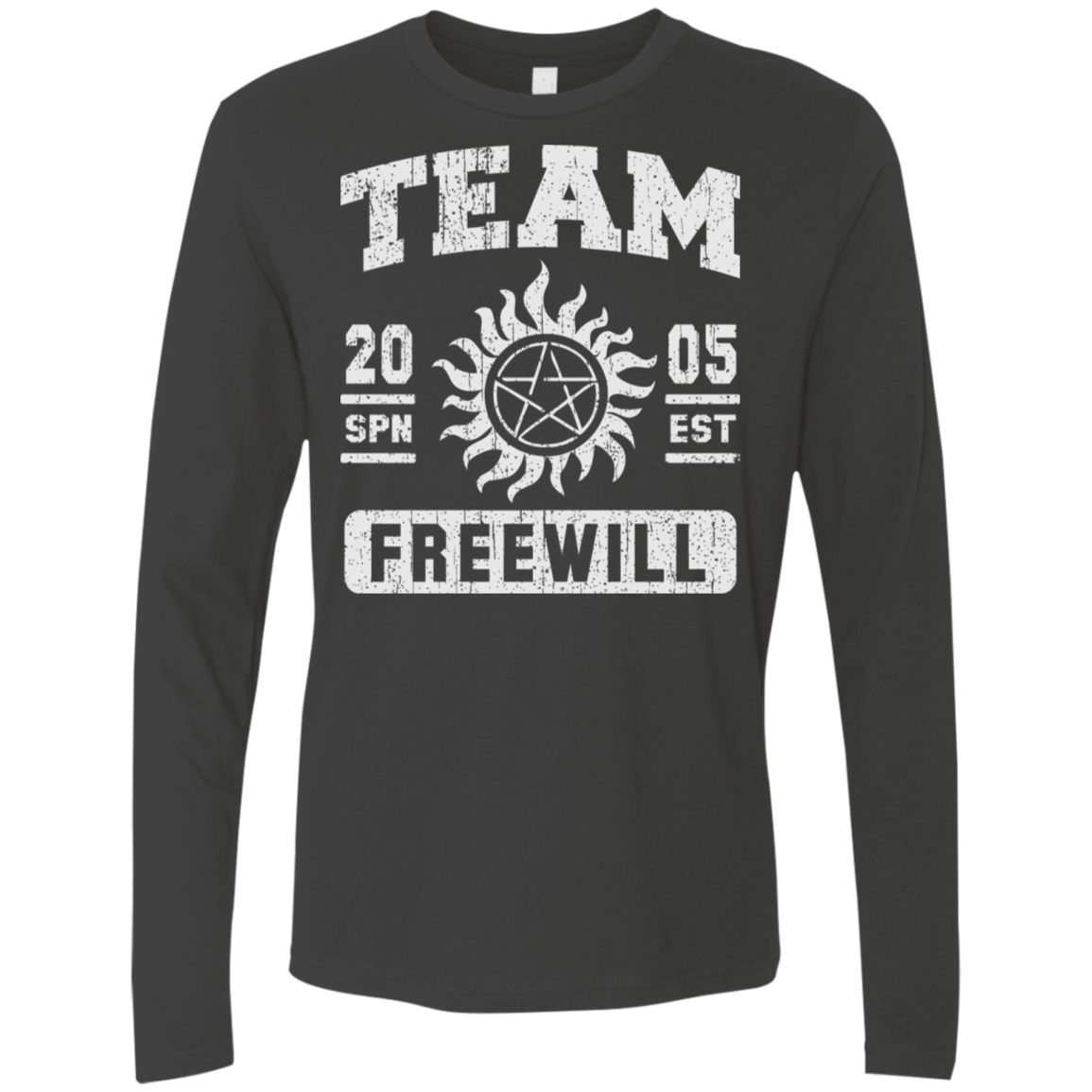T-Shirts Heavy Metal / S Team Freewill Men's Premium Long Sleeve