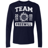 T-Shirts Midnight Navy / S Team Freewill Men's Premium Long Sleeve