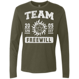 T-Shirts Military Green / S Team Freewill Men's Premium Long Sleeve