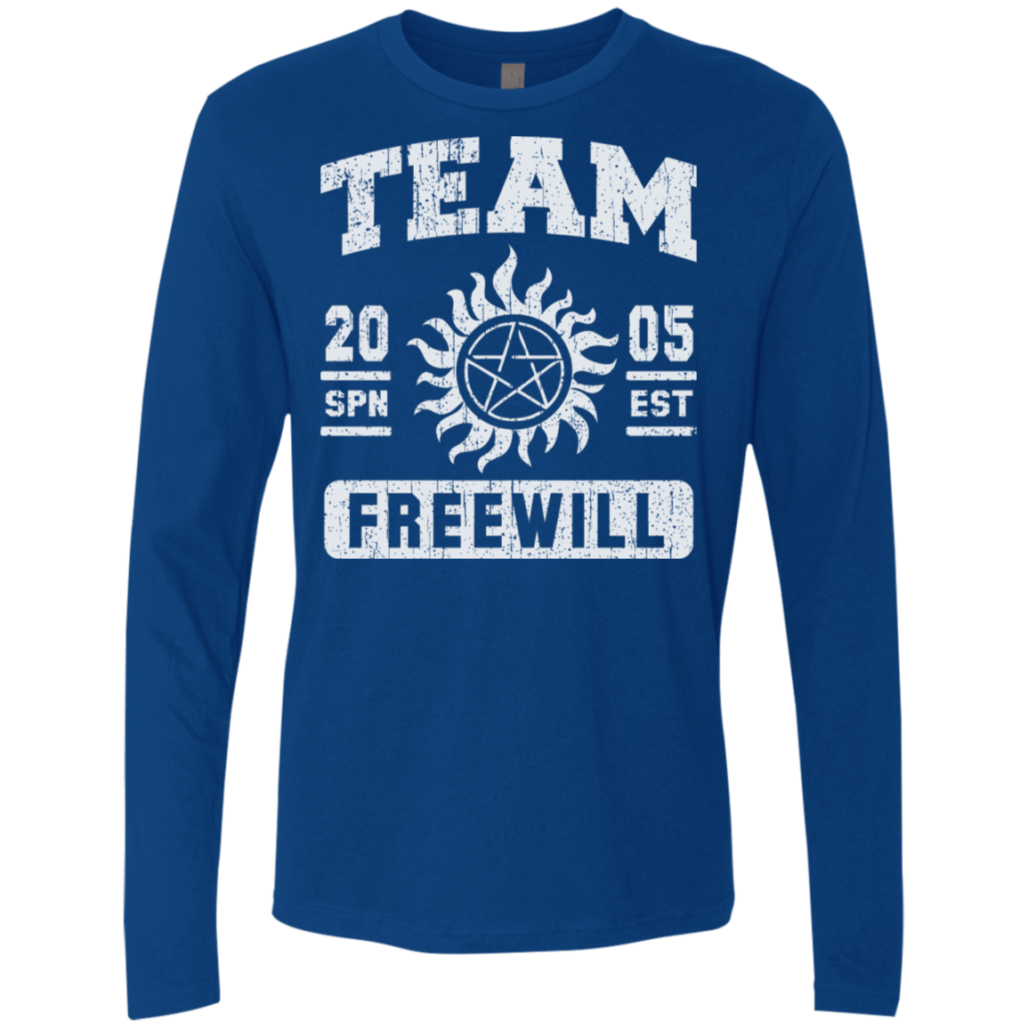 T-Shirts Royal / S Team Freewill Men's Premium Long Sleeve