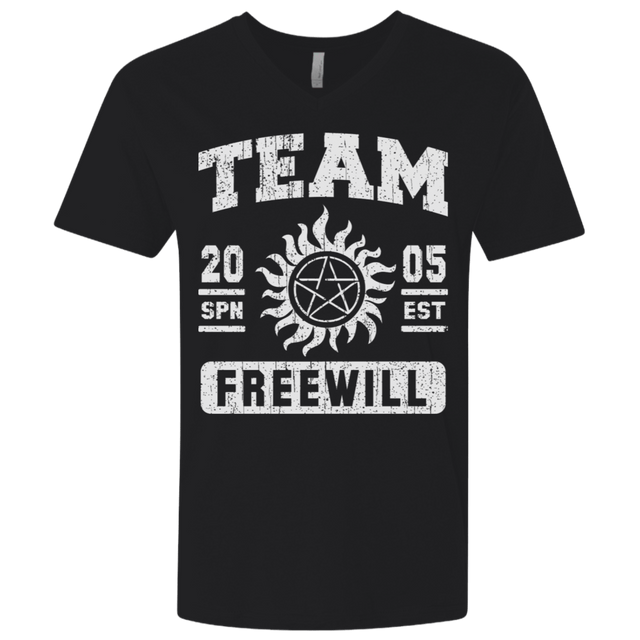 T-Shirts Black / X-Small Team Freewill Men's Premium V-Neck